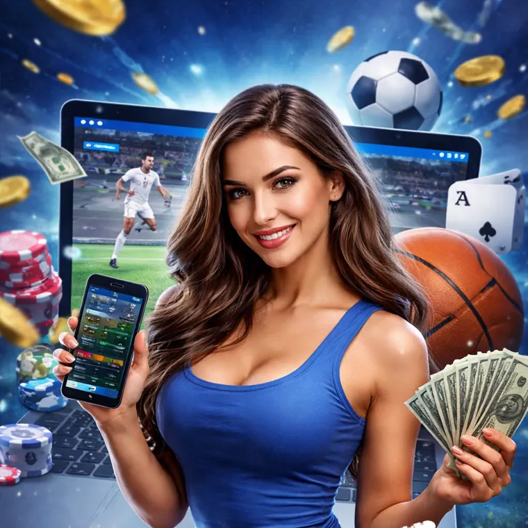 A treasure chest overflowing with gold coins and sparkling gems, symbolizing generous rewards and exclusive promotions available at bingoplus.