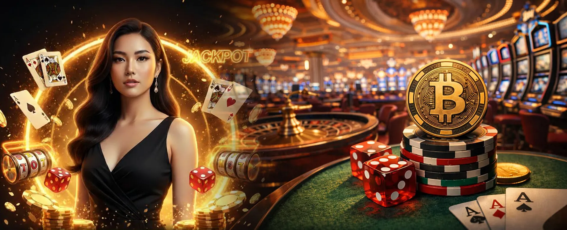 OKJL homepage banner featuring exciting online casino games in the Philippines