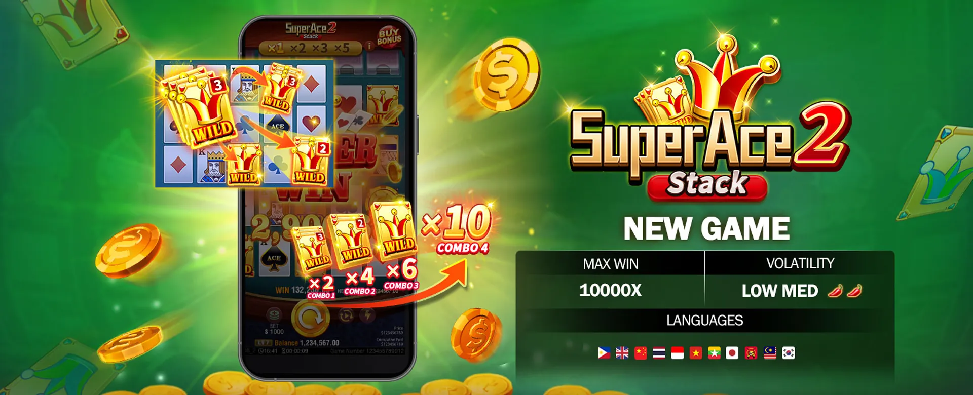 A vibrant online gaming interface showcasing bingoplus's diverse offerings, symbolizing innovation and excitement in the online casino world.